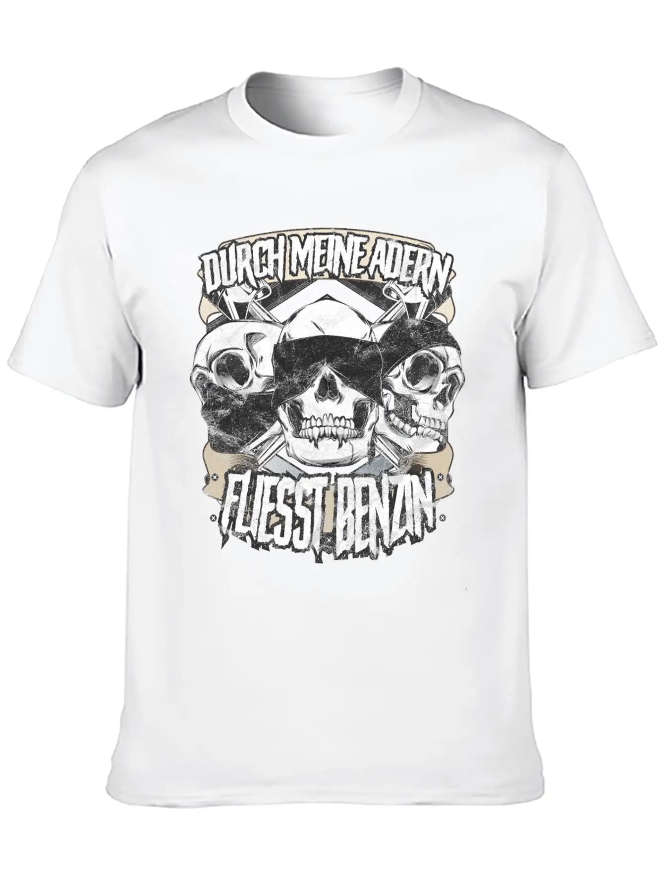 Motorcycle Biker Petrol Instead Of Blood Basic Graphic T-Shirt – Daily Comfort In Soft Cotton