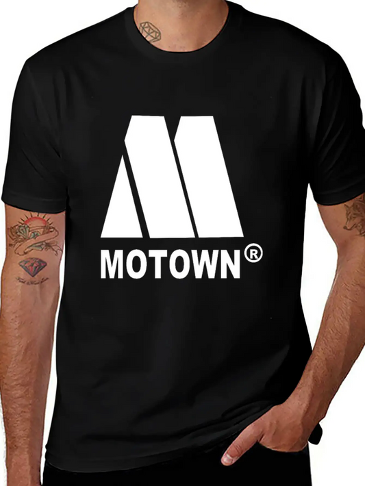 Motown Records Comfortable Minimalist Graphic Tee – Summer Style Essential