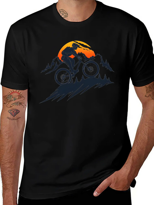 Mountain Bike Basic Graphic T-Shirt – Daily Comfort In Soft Cotton