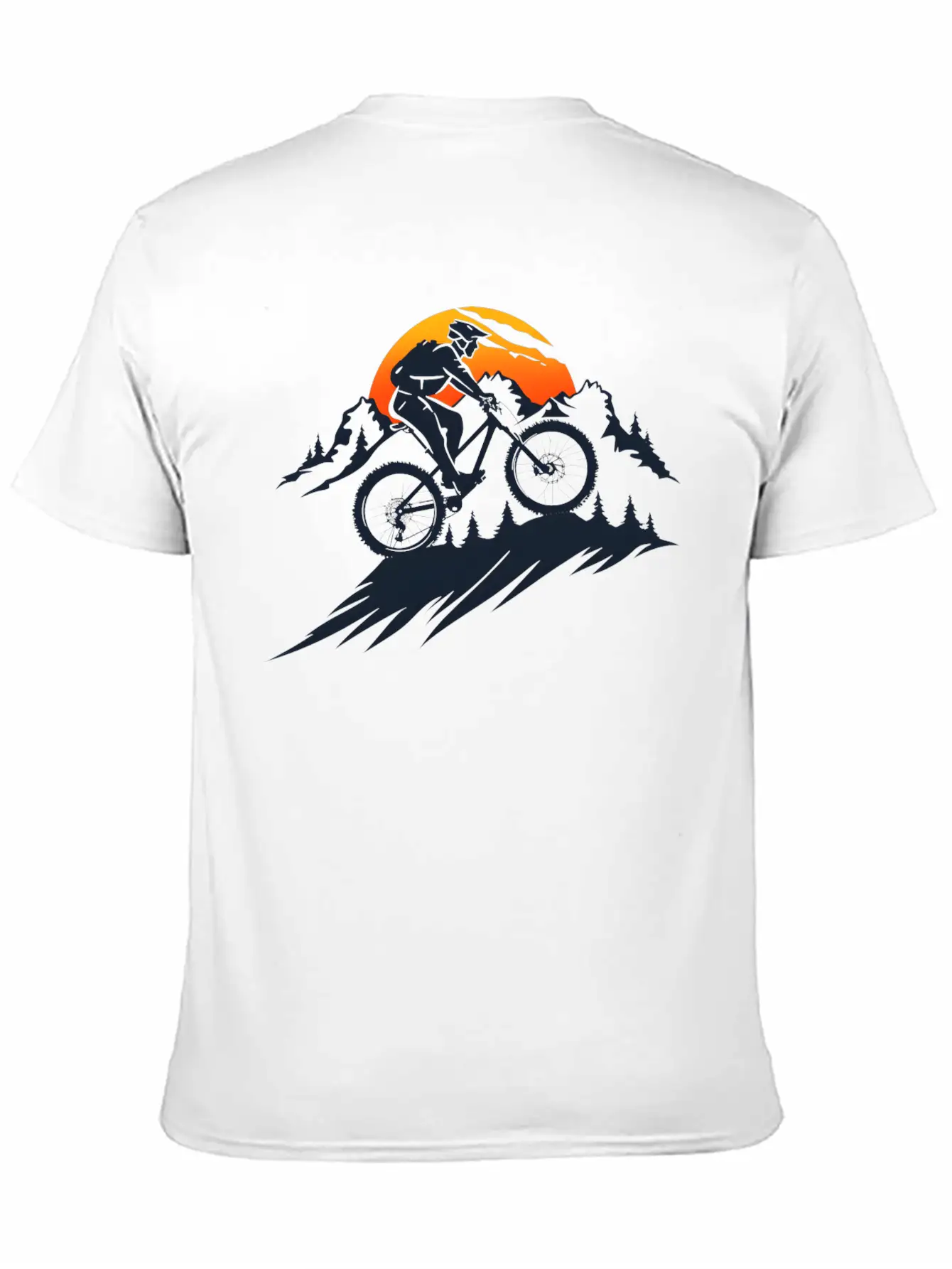 Mountain Bike Basic Graphic T-Shirt – Daily Comfort In Soft Cotton