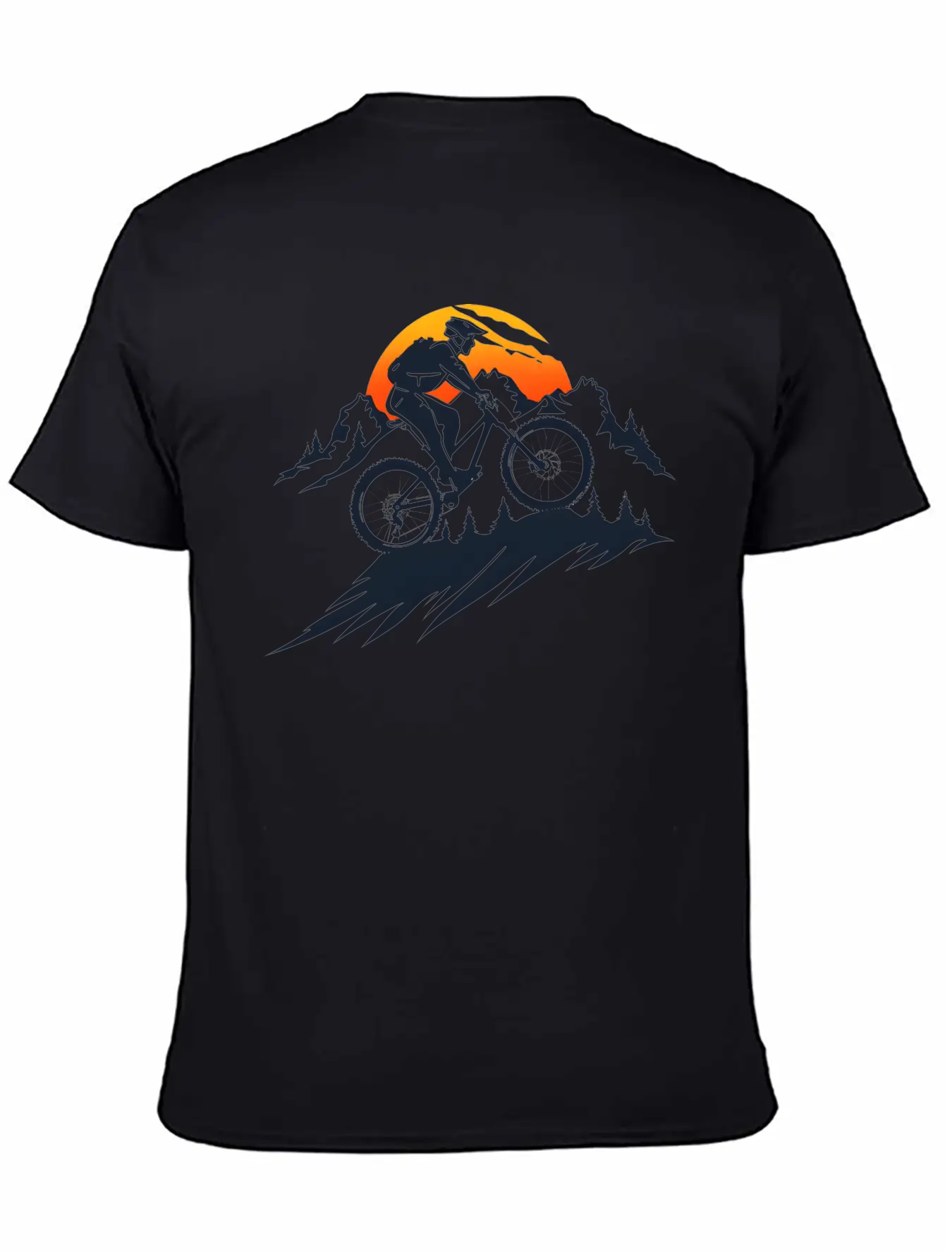 Mountain Bike Basic Graphic T-Shirt – Daily Comfort In Soft Cotton