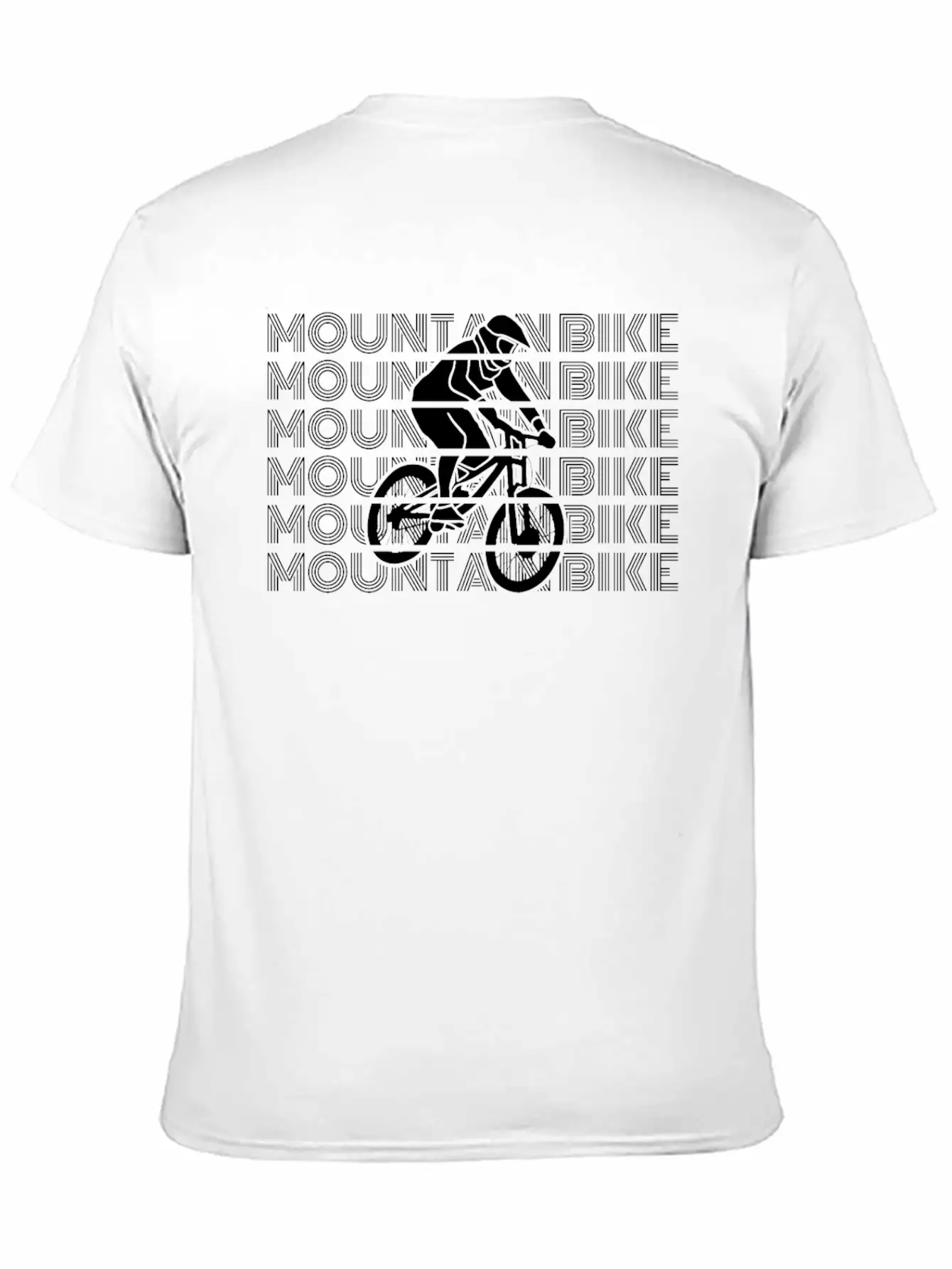 Mountain Bikes Accessories MTB Mountain Biking MTB Comfortable Minimalist Graphic Tee – Summer Style Essential