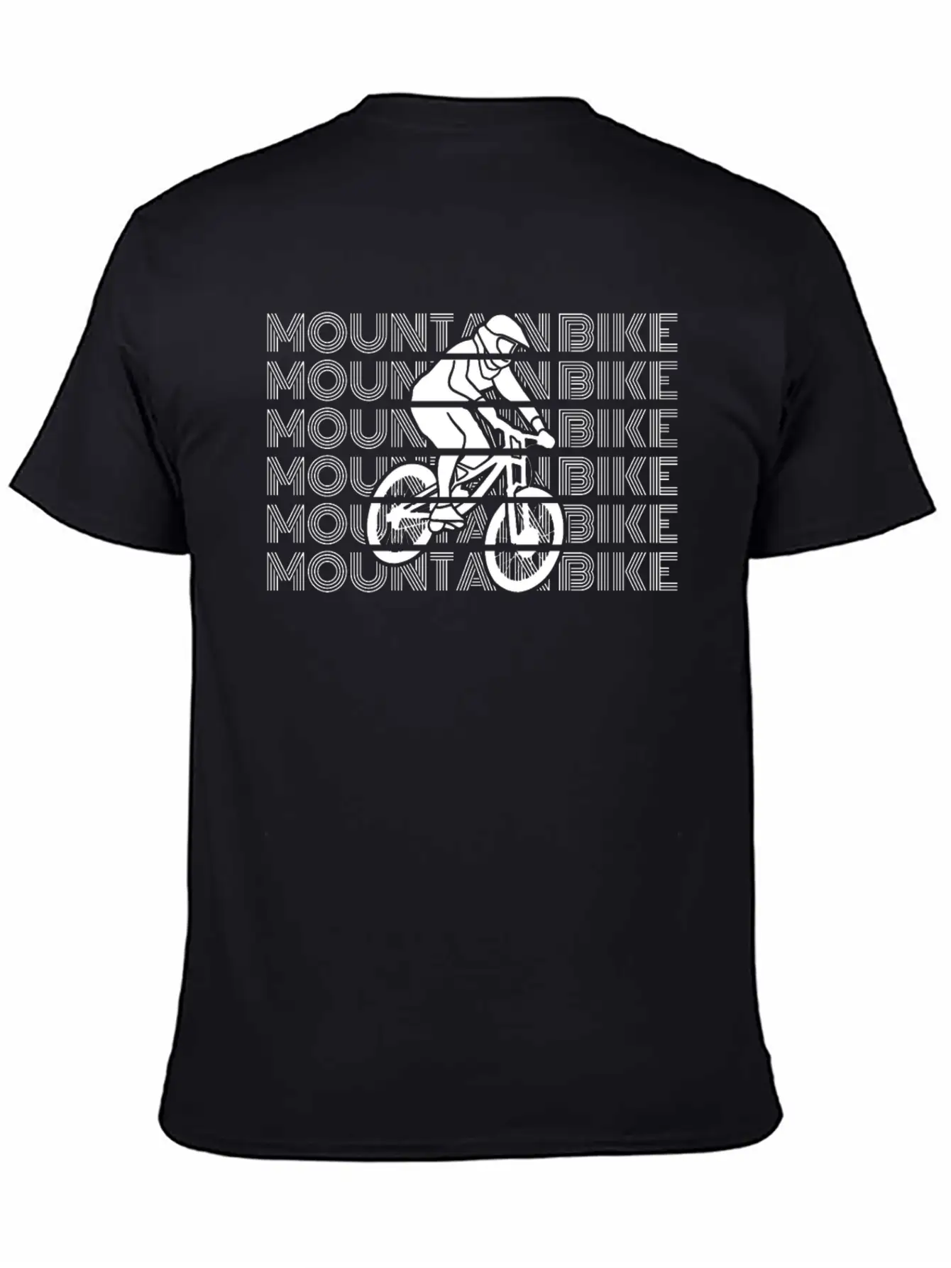 Mountain Bikes Accessories MTB Mountain Biking MTB Comfortable Minimalist Graphic Tee – Summer Style Essential