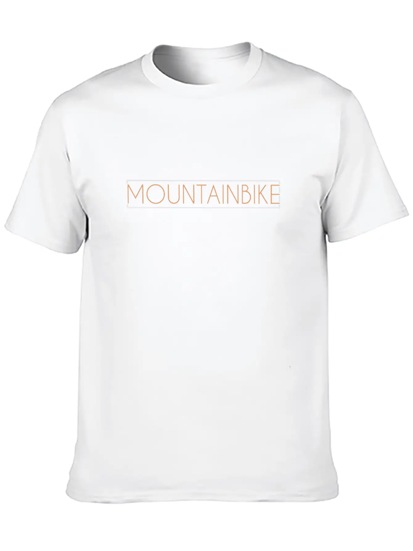 Mountainbike Lettering Comfortable Minimalist Graphic Tee – Summer Style Essential