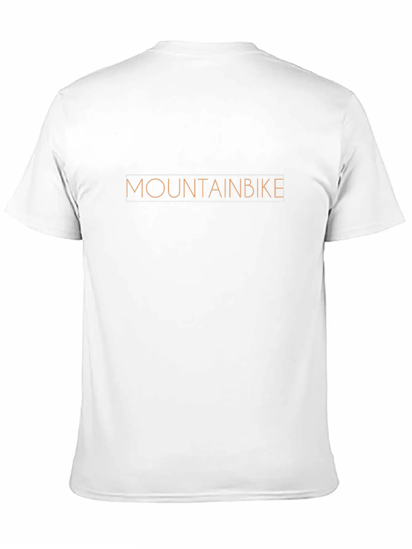 Mountainbike Lettering Comfortable Minimalist Graphic Tee – Summer Style Essential