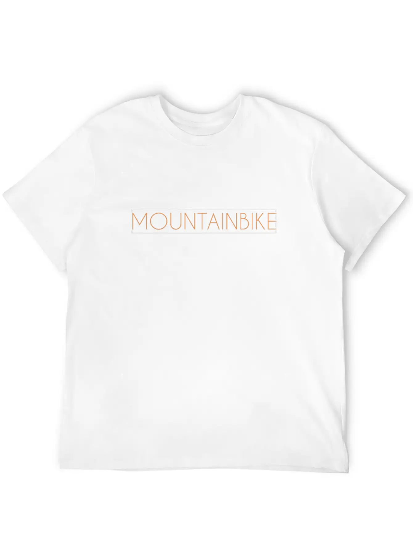 Mountainbike Lettering Comfortable Minimalist Graphic Tee – Summer Style Essential