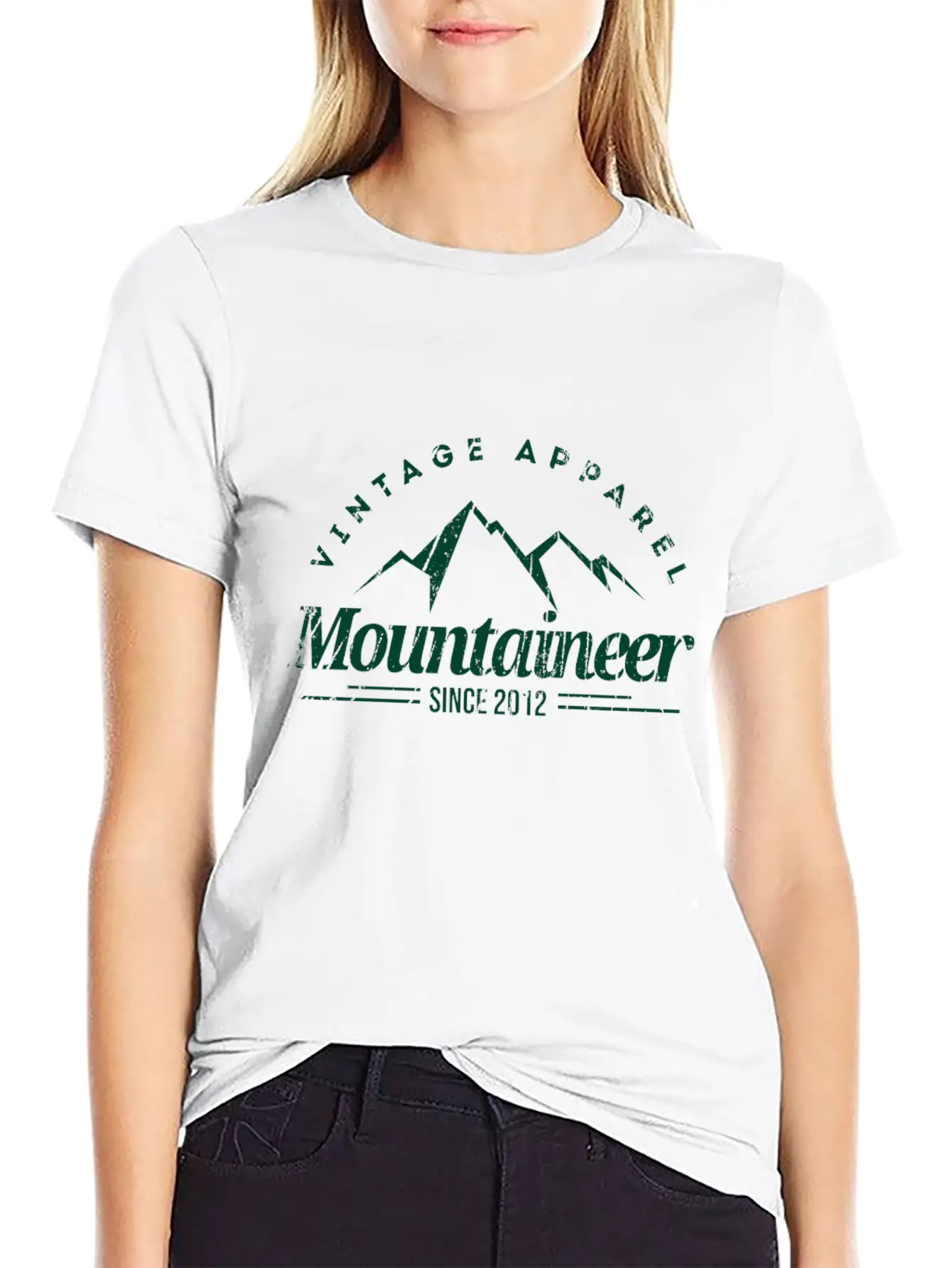 Mountaineer Unisex Short Sleeve Soft Cotton T-Shirt – Casual Everyday Wear