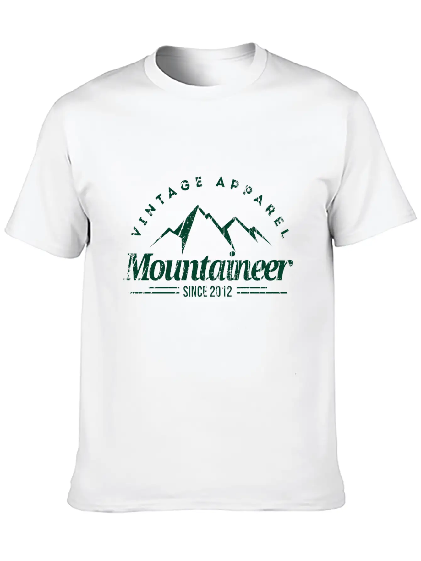 Mountaineer Unisex Short Sleeve Soft Cotton T-Shirt – Casual Everyday Wear