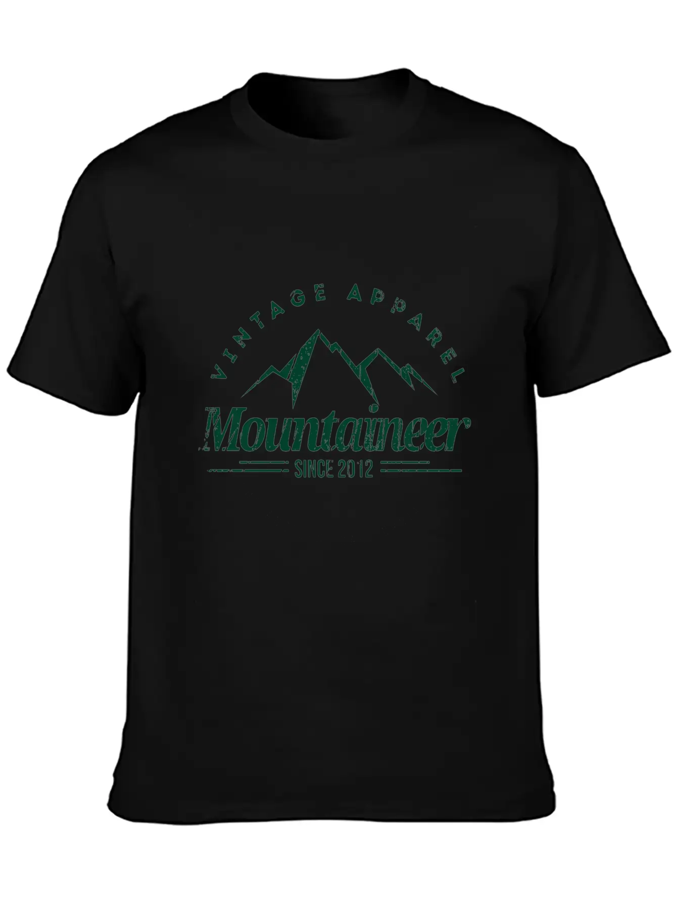 Mountaineer Unisex Short Sleeve Soft Cotton T-Shirt – Casual Everyday Wear
