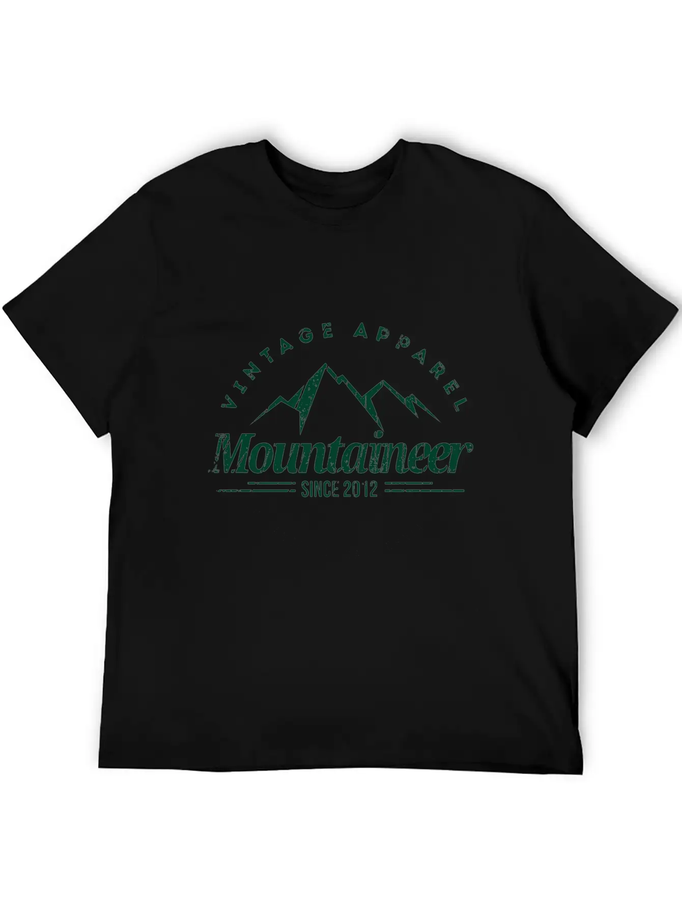 Mountaineer Unisex Short Sleeve Soft Cotton T-Shirt – Casual Everyday Wear