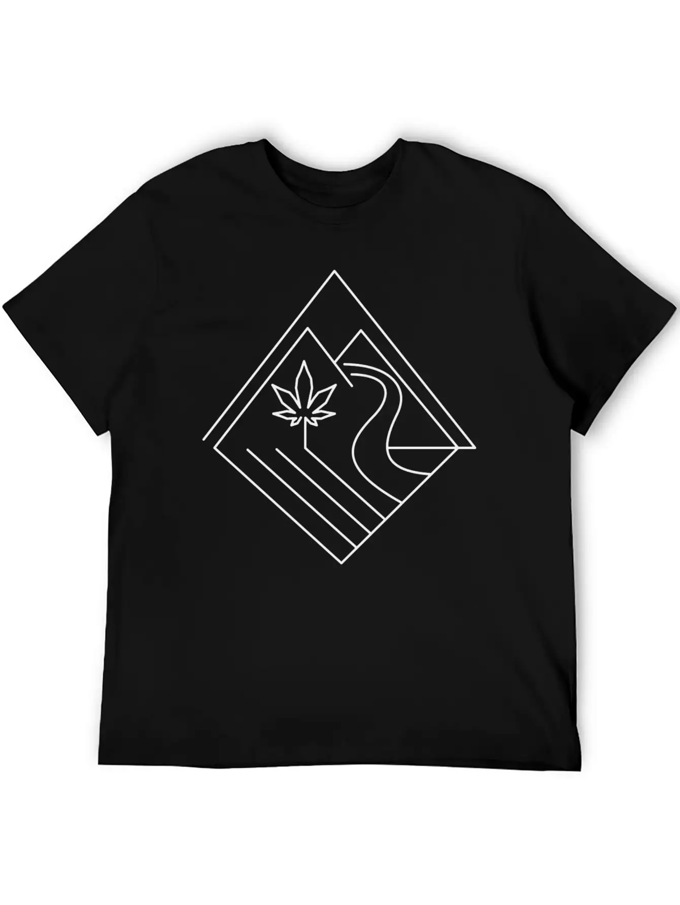 Mountains Basic Graphic T-Shirt – Daily Comfort In Soft Cotton