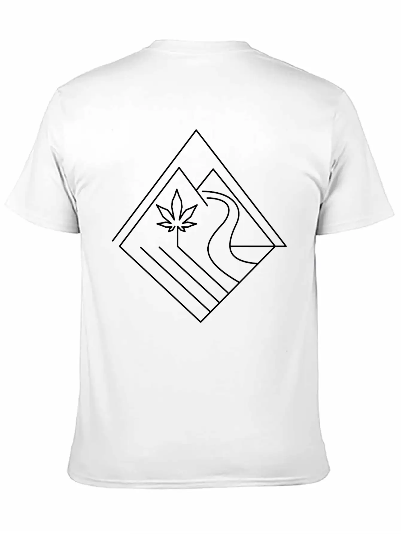 Mountains Basic Graphic T-Shirt – Daily Comfort In Soft Cotton