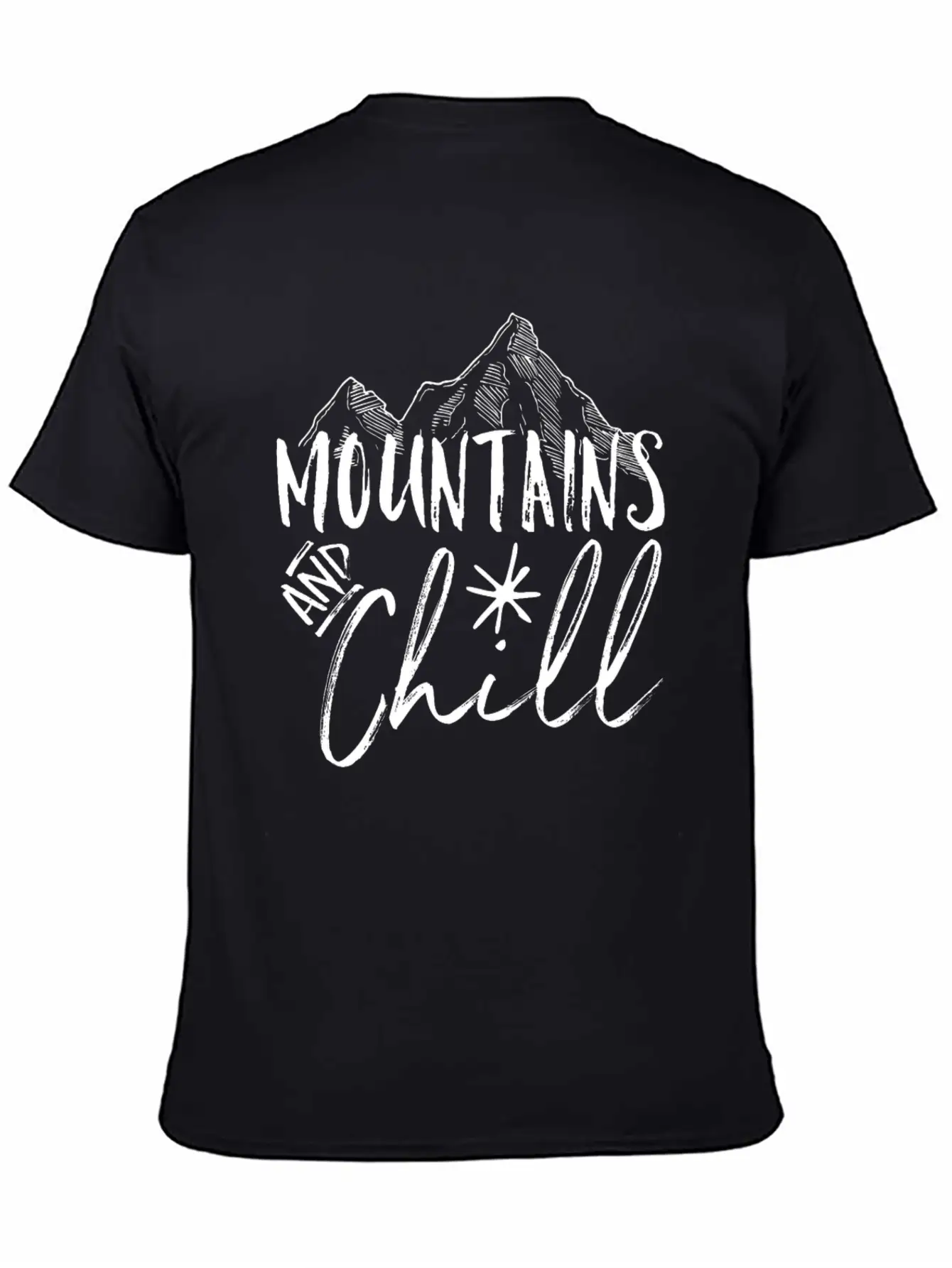 Mountains Saying Essential Unisex Summer Tee – Soft Cotton Casual Fit