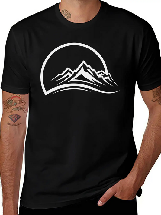 Mountains03 Stylish Everyday T-Shirt – Unisex Basic Cotton Tee