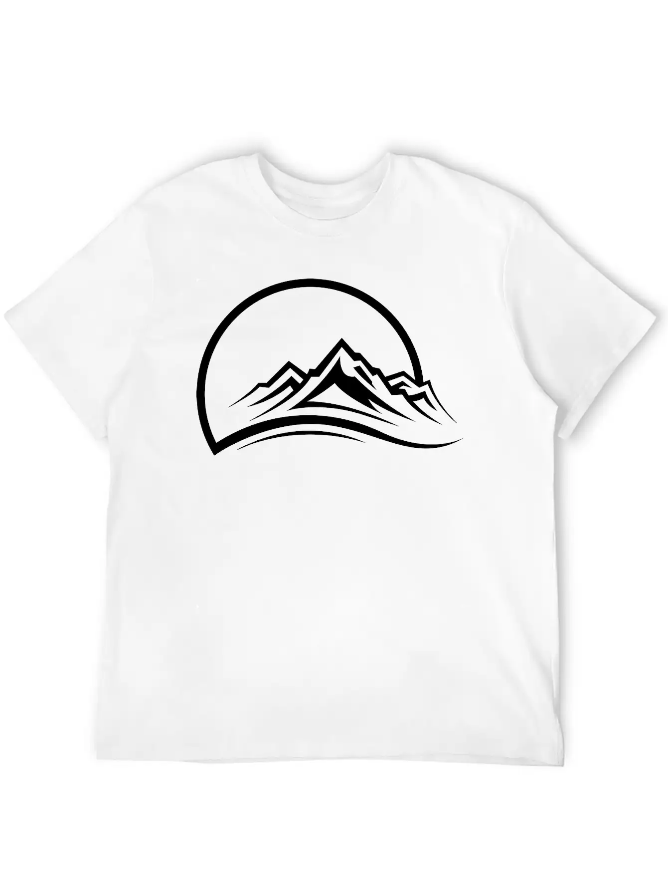 Mountains03 Stylish Everyday T-Shirt – Unisex Basic Cotton Tee