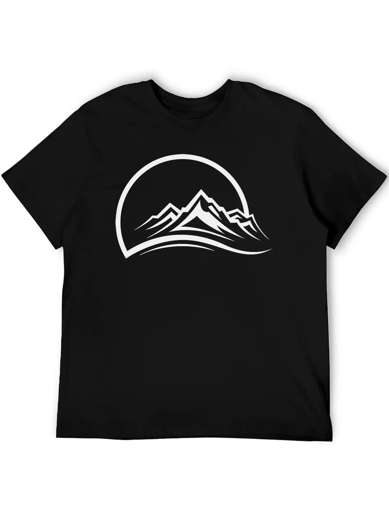 Mountains03 Stylish Everyday T-Shirt – Unisex Basic Cotton Tee