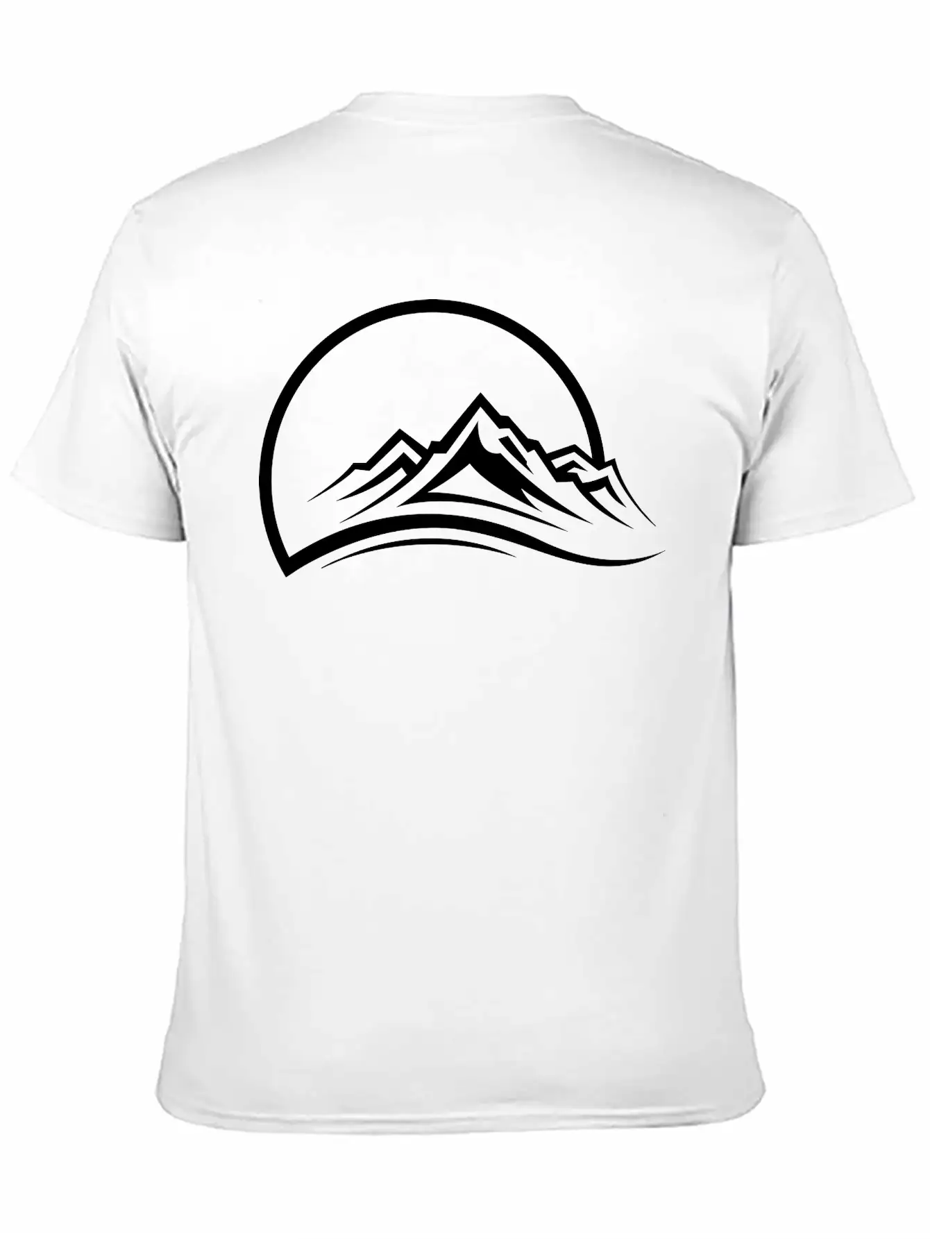 Mountains03 Stylish Everyday T-Shirt – Unisex Basic Cotton Tee
