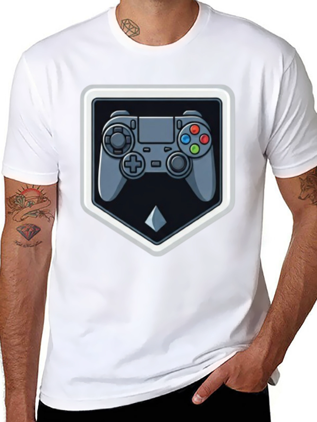 Gaming Controller Graphic Tee - Gamer Style