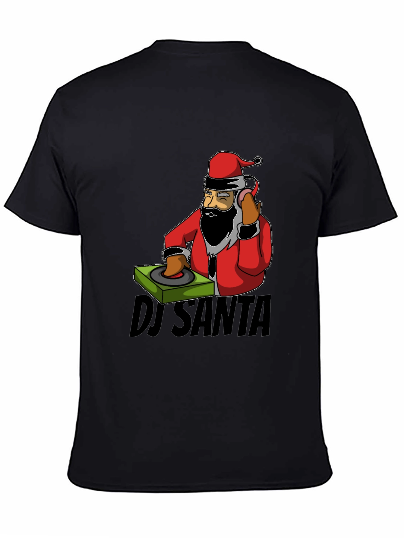 DJ Santa T-Shirt - Holiday Christmas Festive Tee