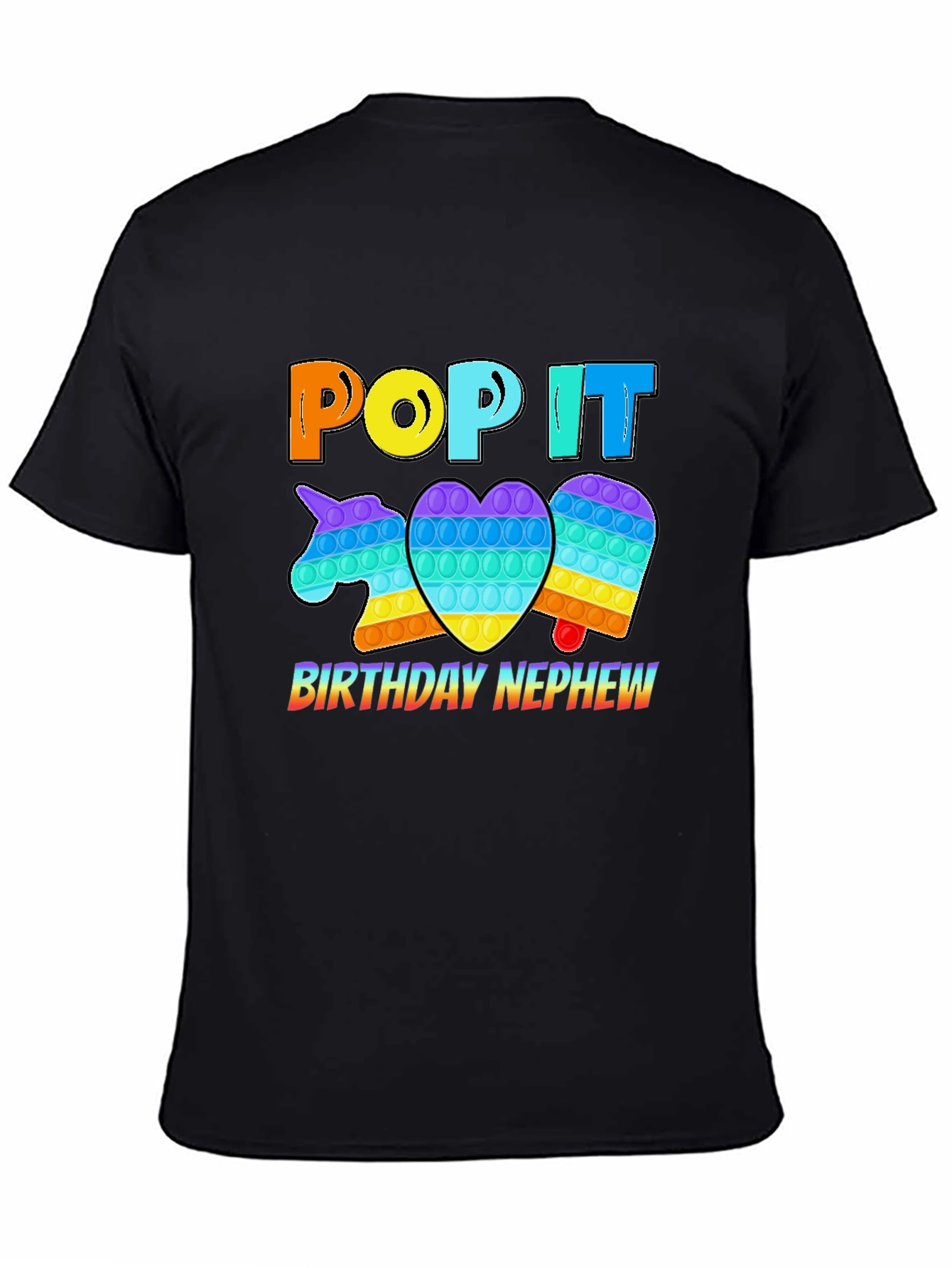 Pop It Birthday Nephew T-Shirt