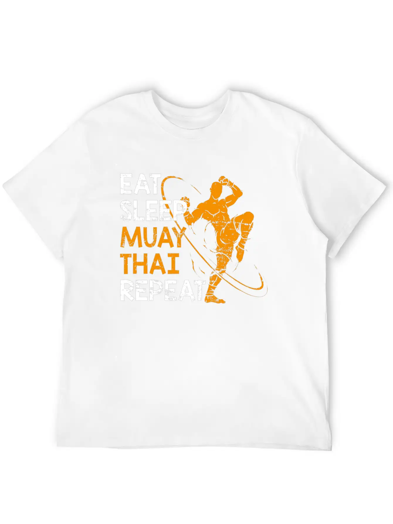 Muay Thai Fighter Unisex Short Sleeve Soft Cotton T-Shirt – Casual Everyday Wear