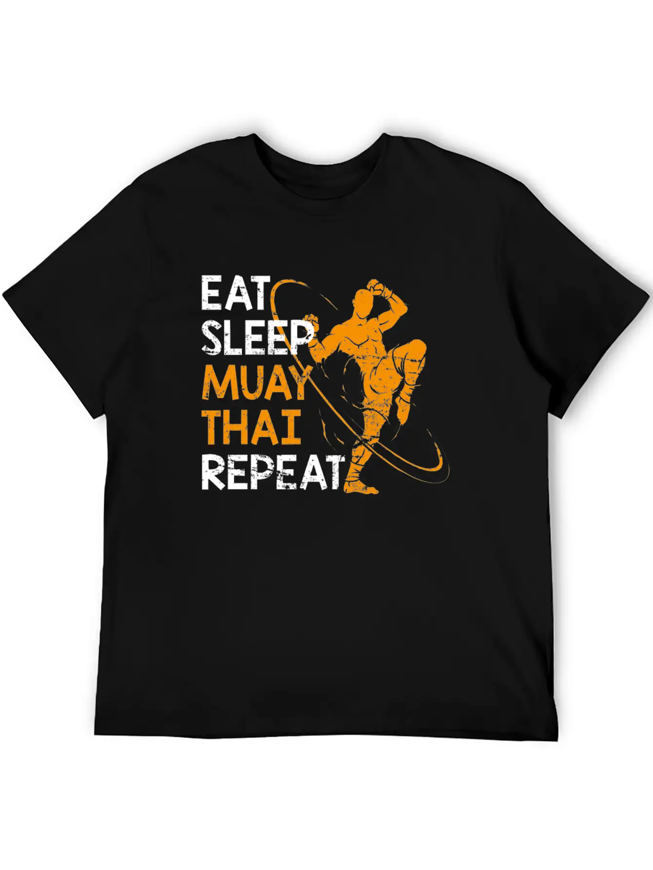 Muay Thai Fighter Unisex Short Sleeve Soft Cotton T-Shirt – Casual Everyday Wear