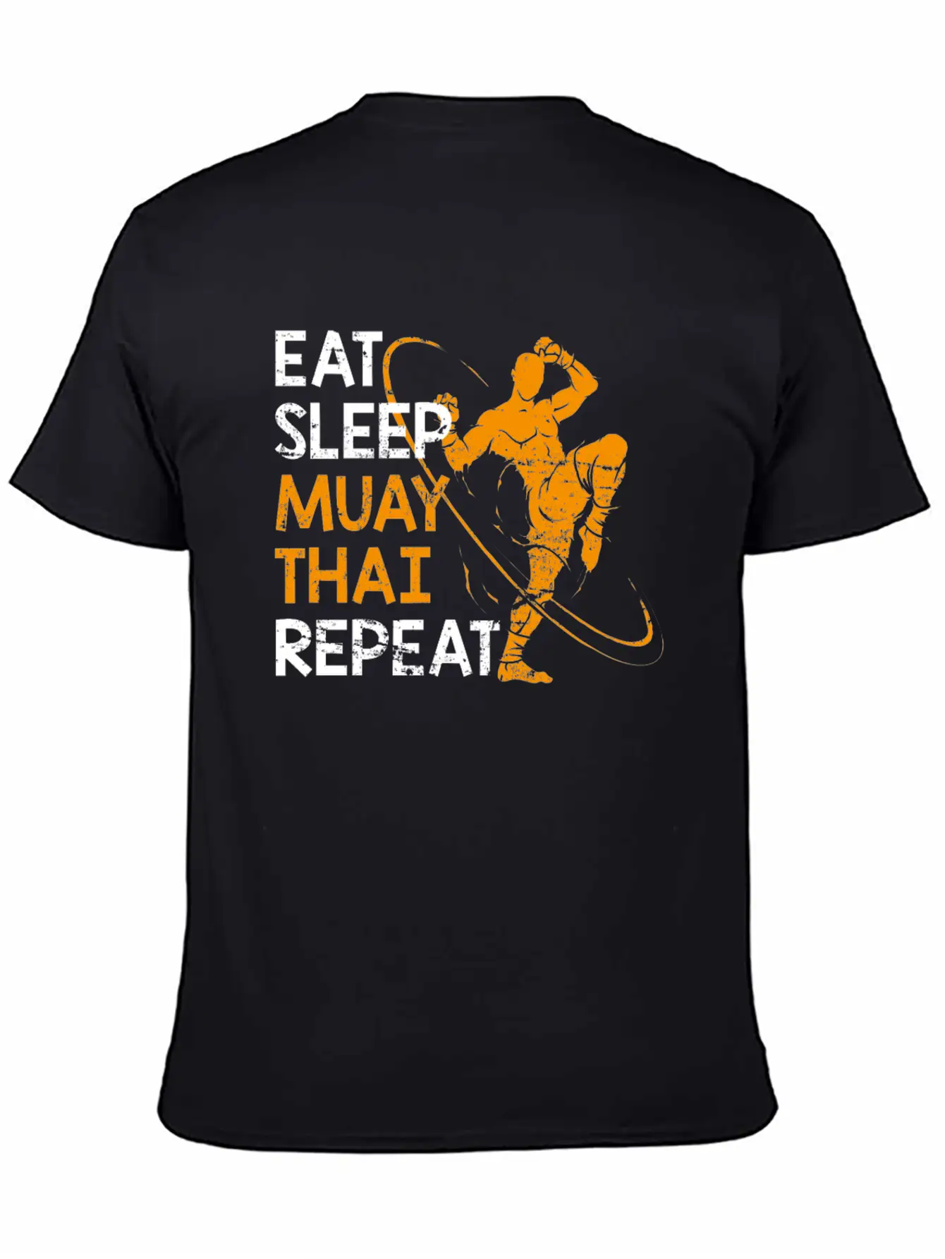 Muay Thai Fighter Unisex Short Sleeve Soft Cotton T-Shirt – Casual Everyday Wear