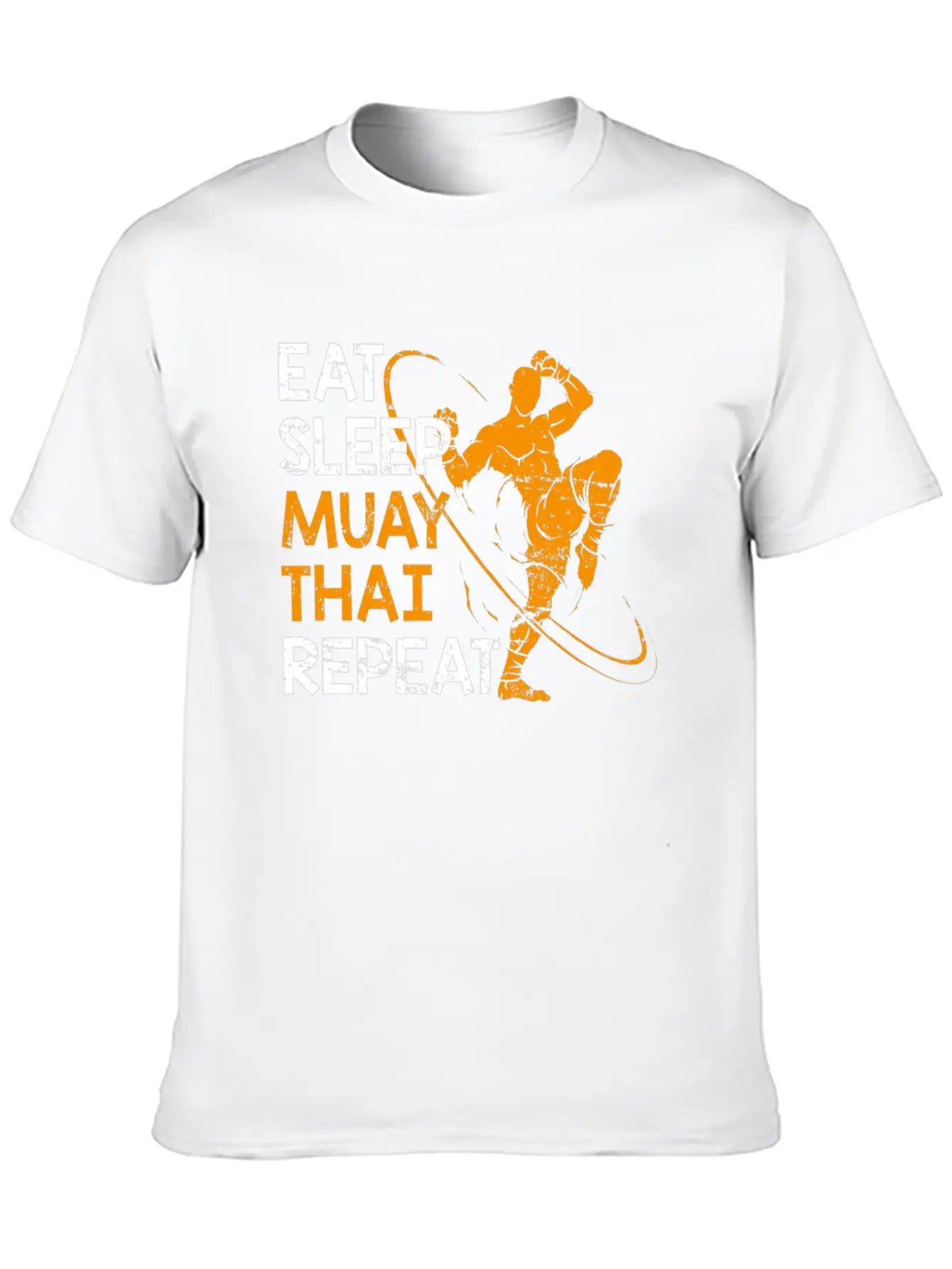 Muay Thai Fighter Unisex Short Sleeve Soft Cotton T-Shirt – Casual Everyday Wear