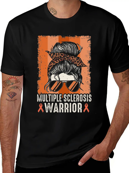 Multiple Sclerosis Warrior Stylish Everyday T-Shirt – Unisex Basic Cotton Tee