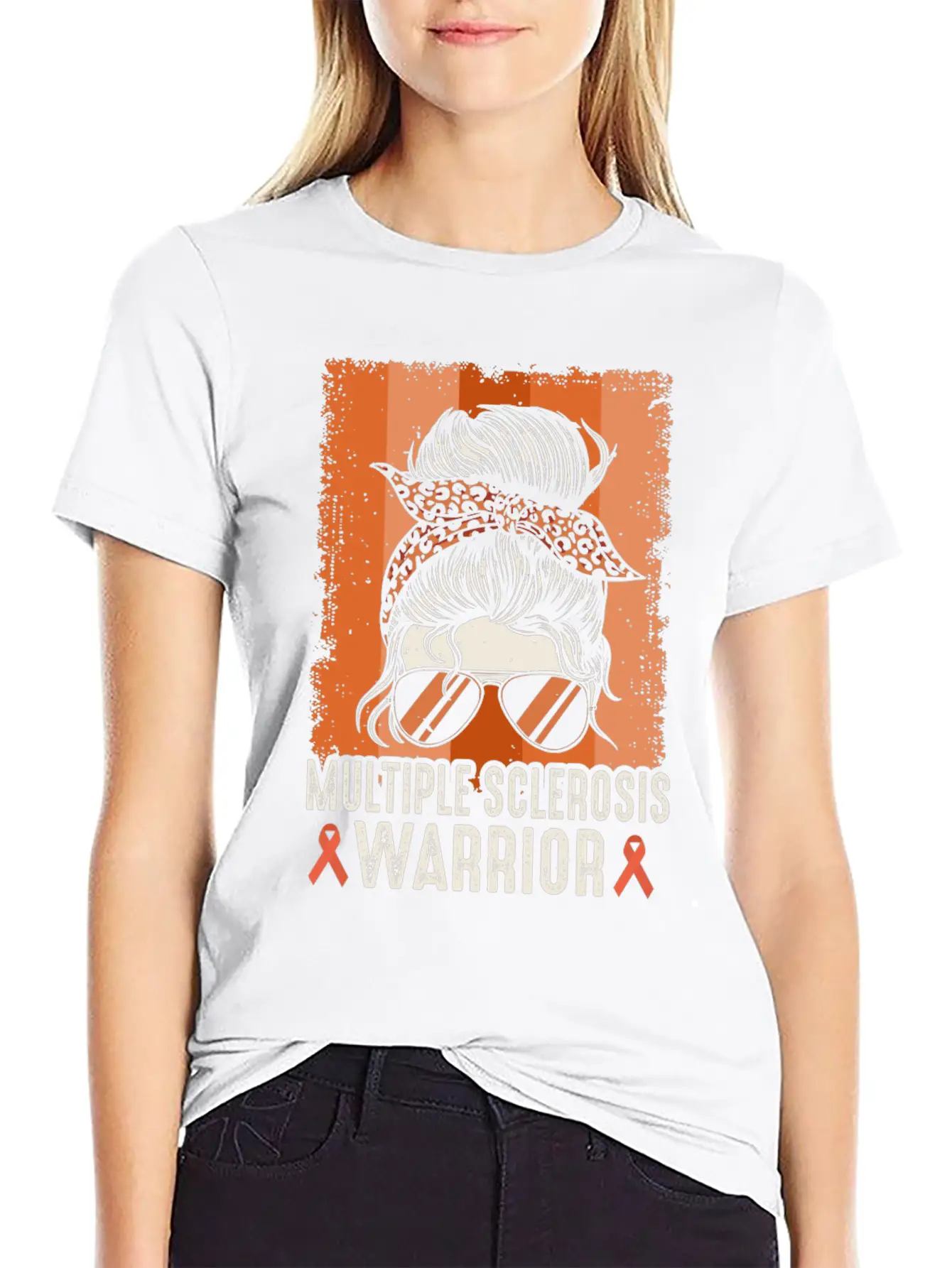 Multiple Sclerosis Warrior Stylish Everyday T-Shirt – Unisex Basic Cotton Tee