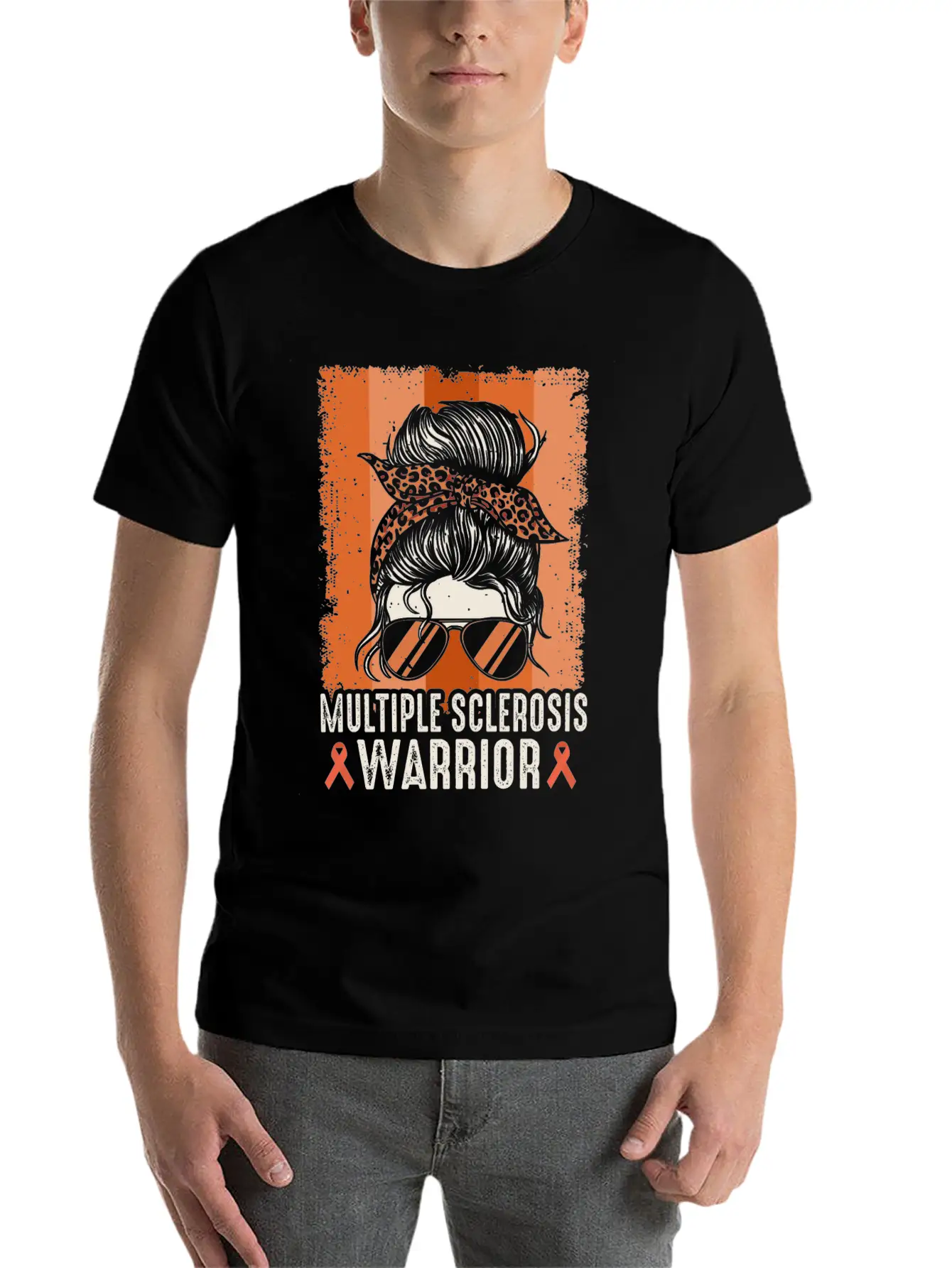 Multiple Sclerosis Warrior Stylish Everyday T-Shirt – Unisex Basic Cotton Tee
