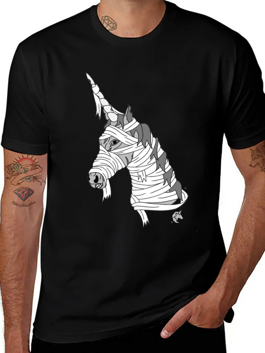 Mummy Unicorn Stylish Everyday T-Shirt – Unisex Basic Cotton Tee