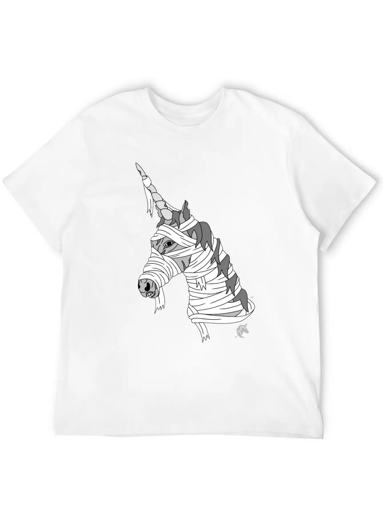 Mummy Unicorn Stylish Everyday T-Shirt – Unisex Basic Cotton Tee
