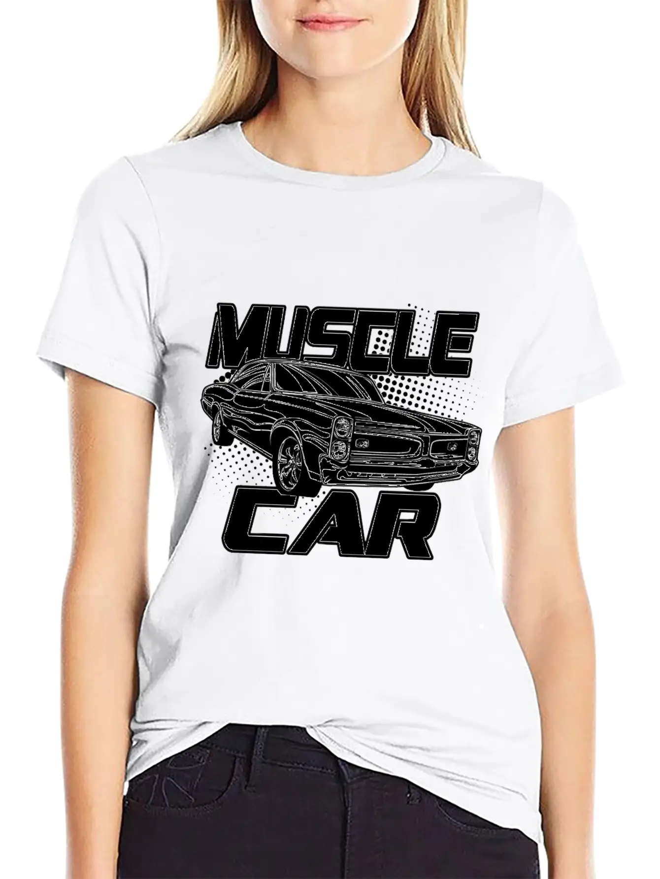 Muscle Car Travel Drive Ride Road Tire Vehicle Comfortable Minimalist Graphic Tee – Summer Style Essential
