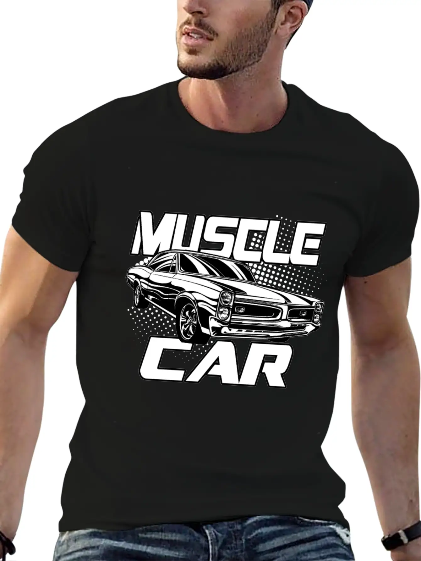 Muscle Car Travel Drive Ride Road Tire Vehicle Comfortable Minimalist Graphic Tee – Summer Style Essential