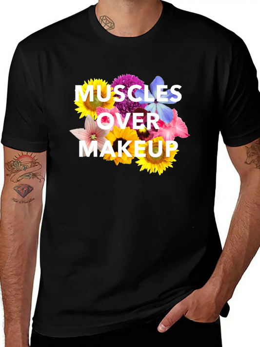 Muscles Over Makeup Timeless Short Sleeve Tee – Comfy And Minimalist Design
