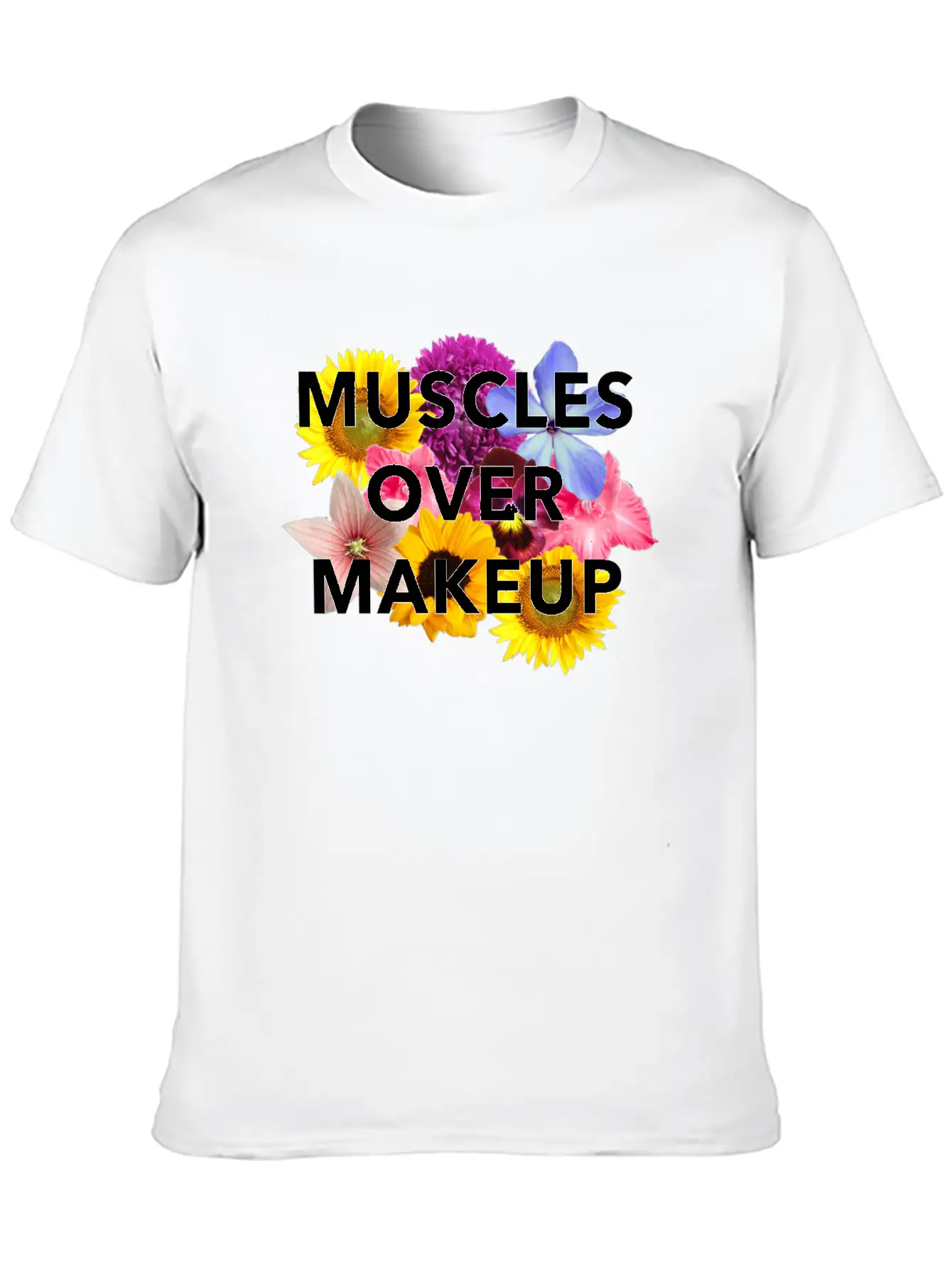 Muscles Over Makeup Timeless Short Sleeve Tee – Comfy And Minimalist Design