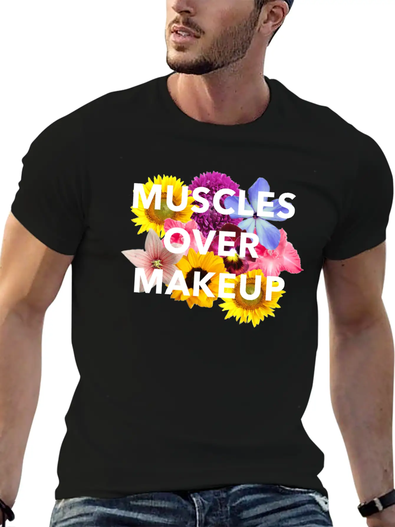 Muscles Over Makeup Timeless Short Sleeve Tee – Comfy And Minimalist Design