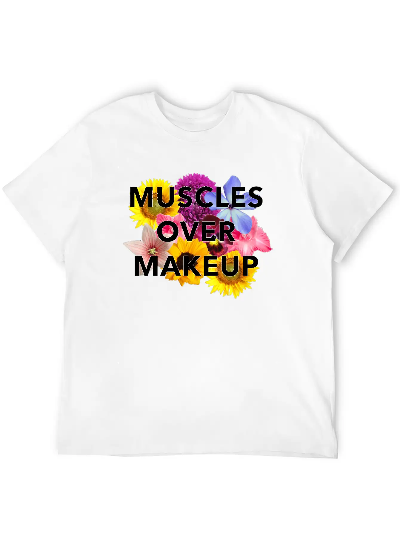 Muscles Over Makeup Timeless Short Sleeve Tee – Comfy And Minimalist Design