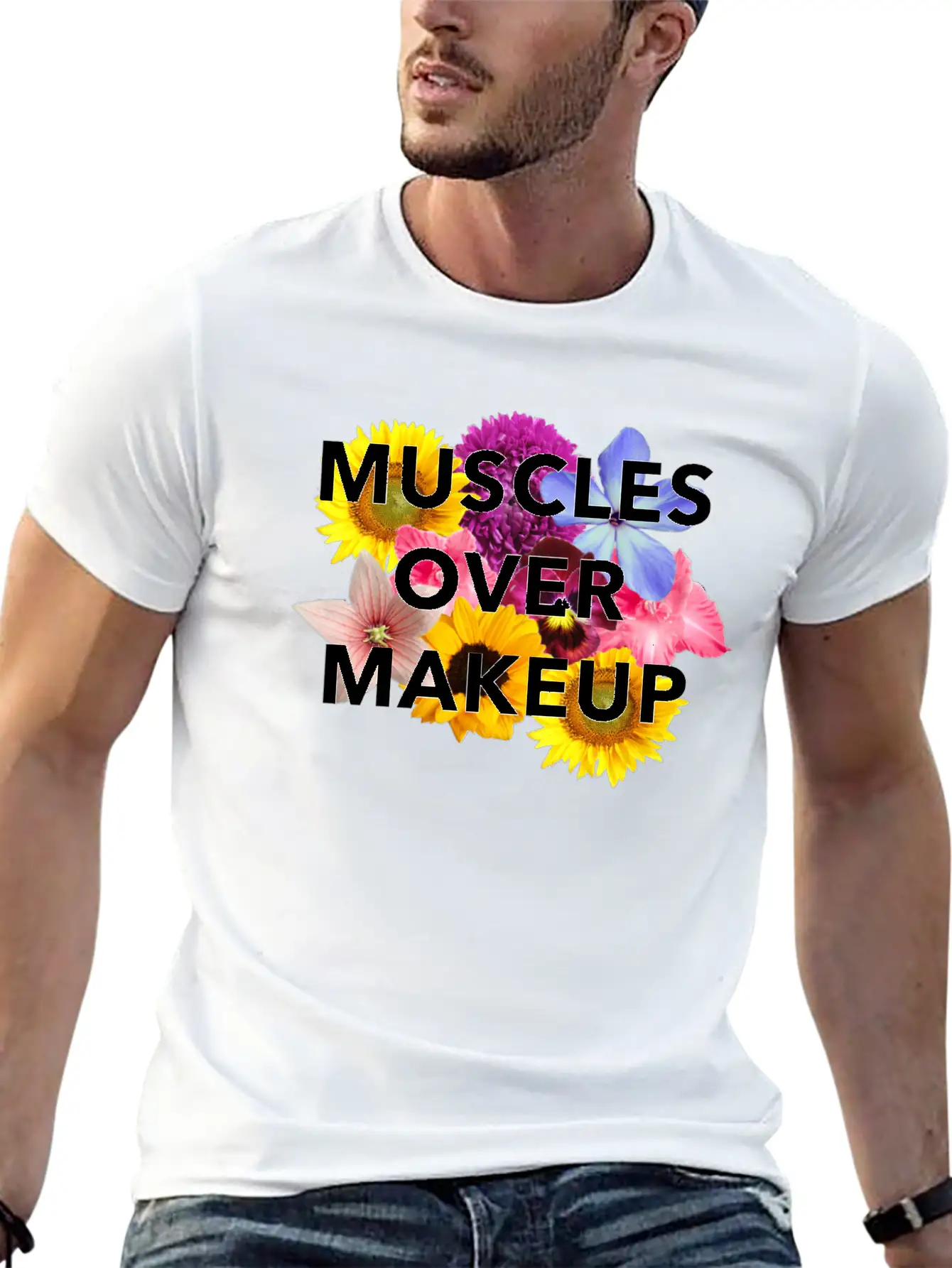 Muscles Over Makeup Timeless Short Sleeve Tee – Comfy And Minimalist Design