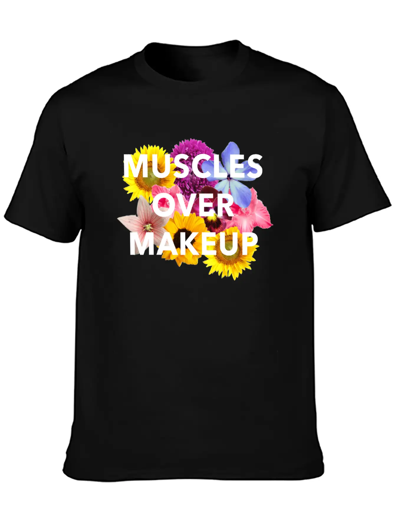 Muscles Over Makeup Timeless Short Sleeve Tee – Comfy And Minimalist Design
