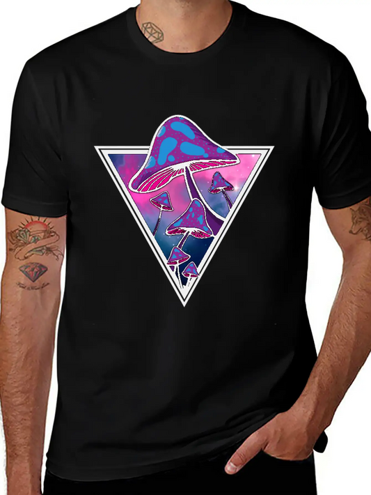 Mushie Galaxy Unisex Short Sleeve Soft Cotton T-Shirt – Casual Everyday Wear