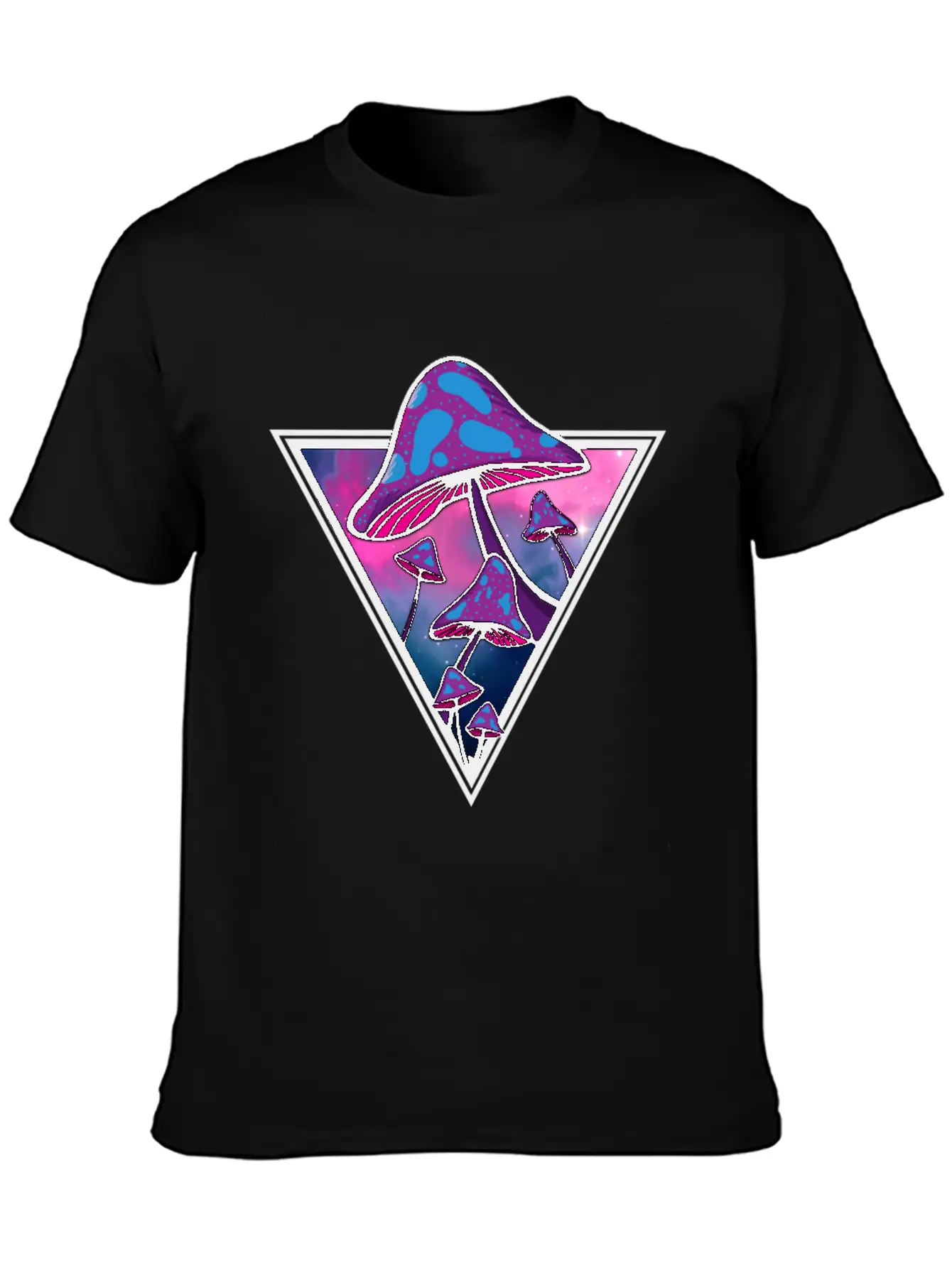 Mushie Galaxy Unisex Short Sleeve Soft Cotton T-Shirt – Casual Everyday Wear