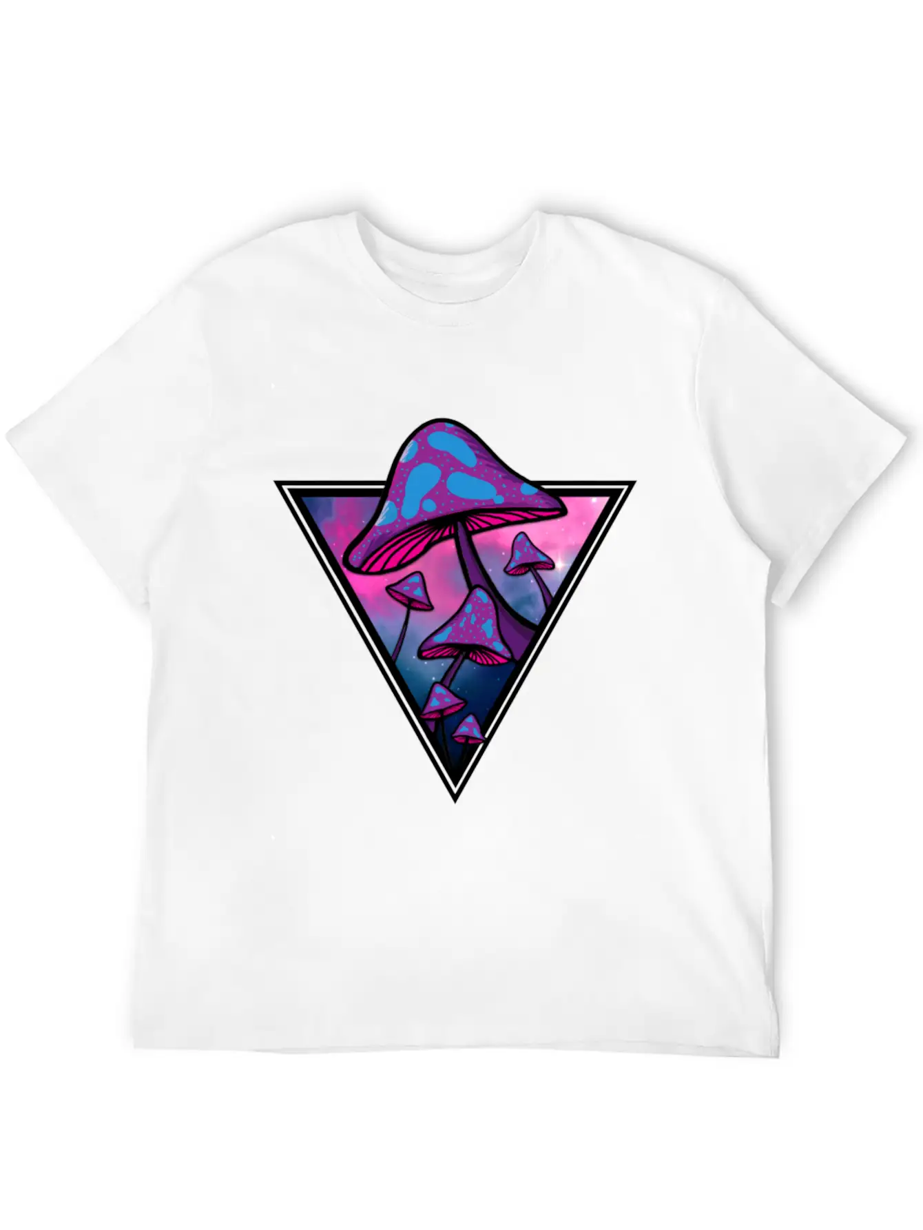 Mushie Galaxy Unisex Short Sleeve Soft Cotton T-Shirt – Casual Everyday Wear