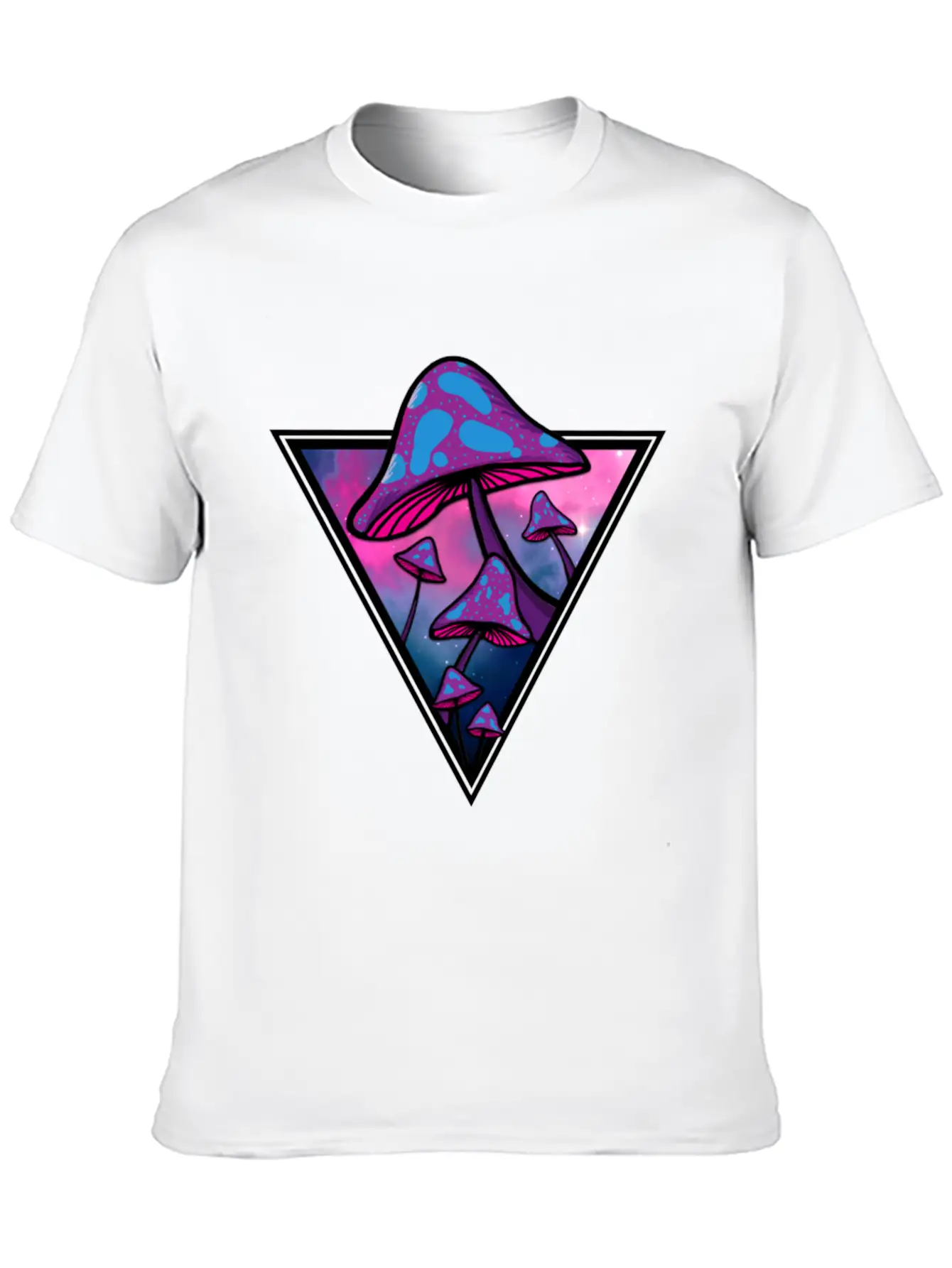 Mushie Galaxy Unisex Short Sleeve Soft Cotton T-Shirt – Casual Everyday Wear