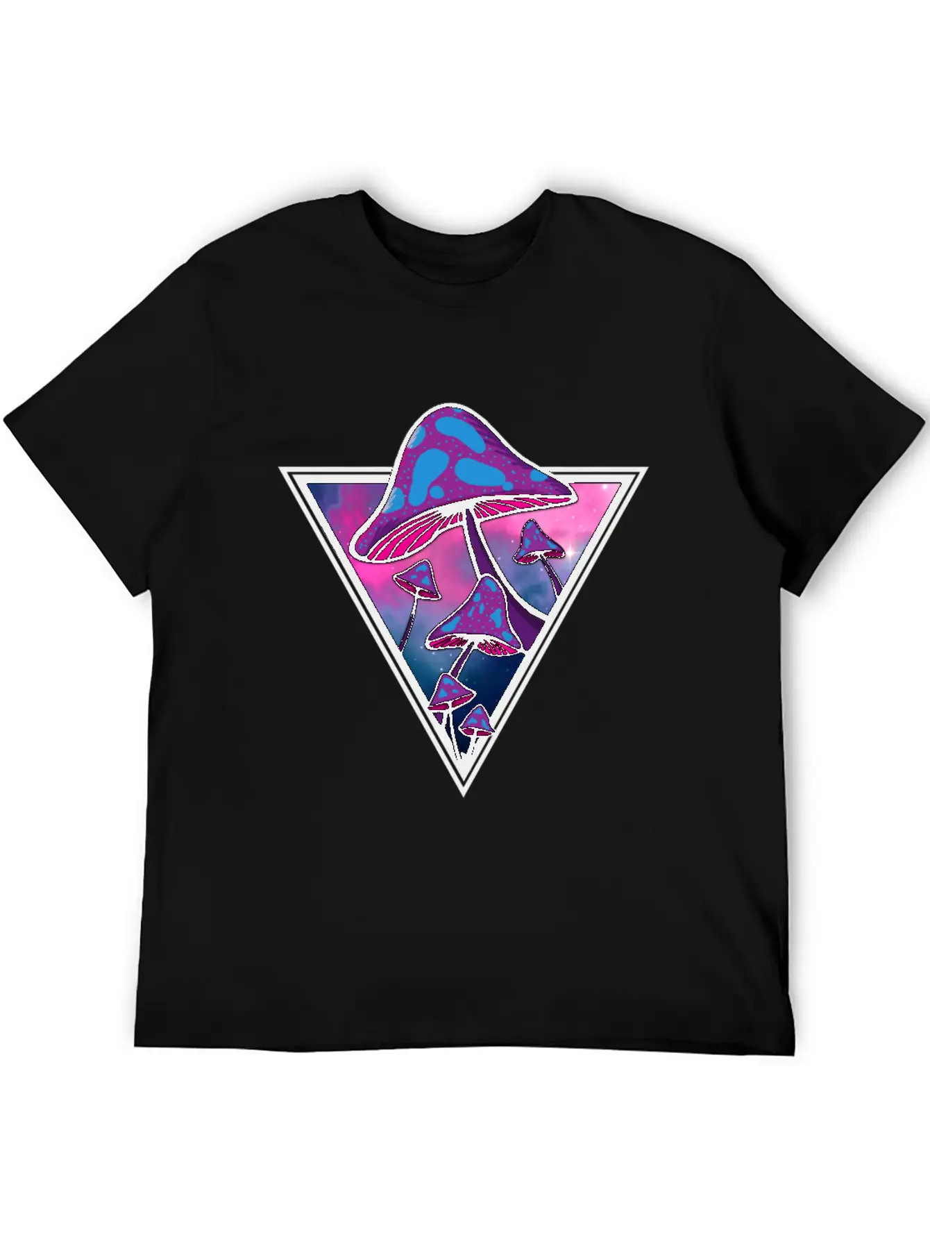 Mushie Galaxy Unisex Short Sleeve Soft Cotton T-Shirt – Casual Everyday Wear