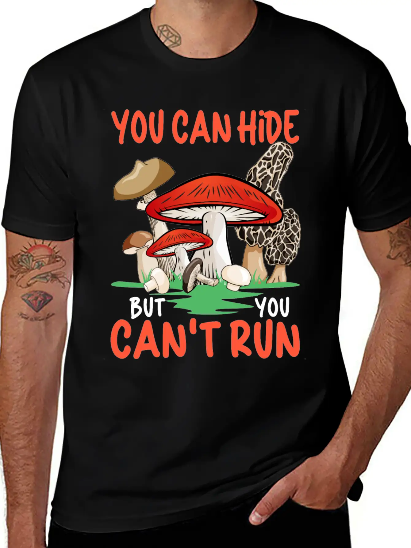Mushroom Hunter Mushroom Hunting Timeless Short Sleeve Tee – Comfy And Minimalist Design