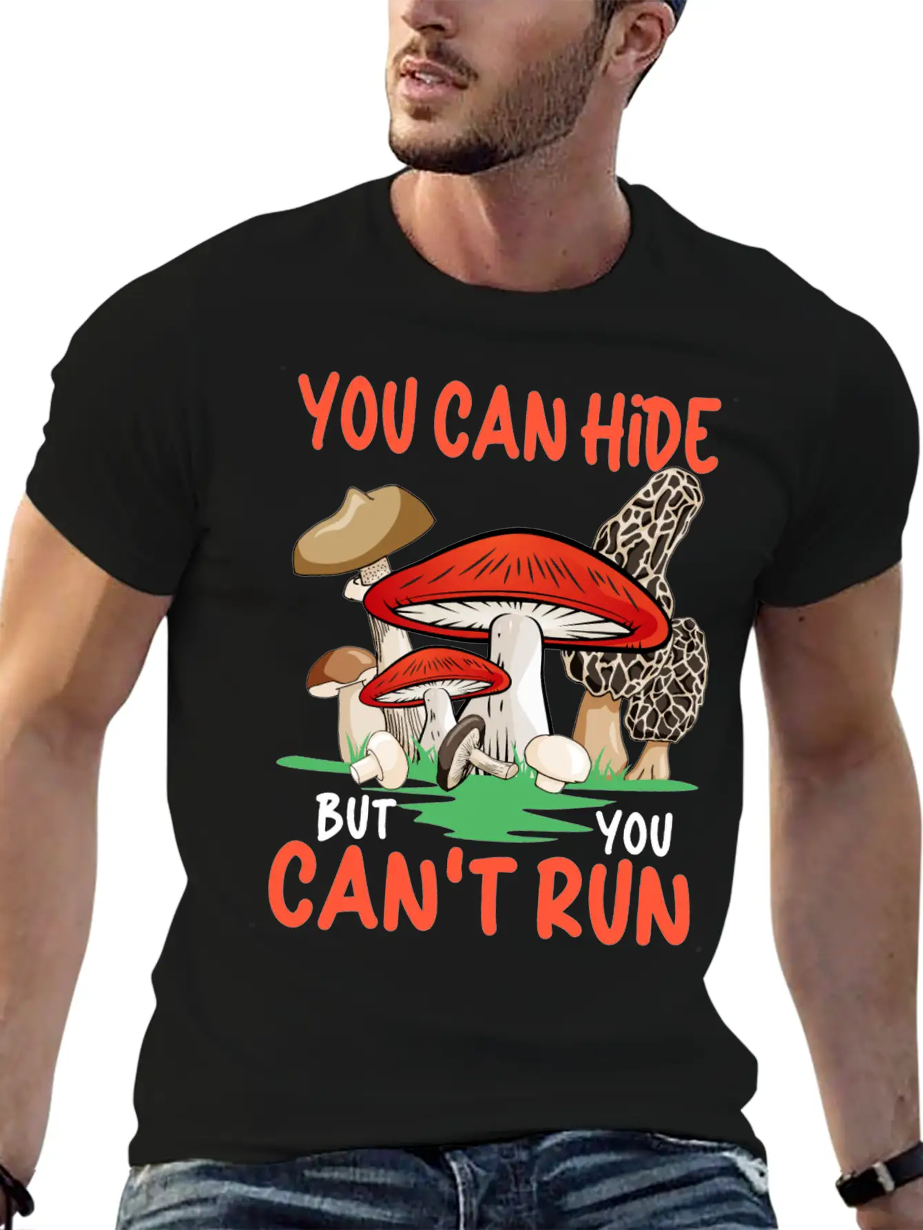 Mushroom Hunter Mushroom Hunting Timeless Short Sleeve Tee – Comfy And Minimalist Design