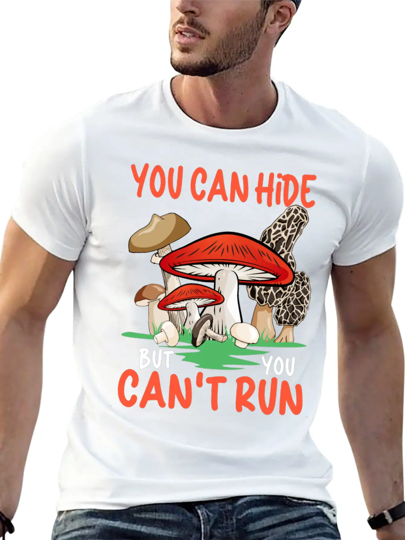 Mushroom Hunter Mushroom Hunting Timeless Short Sleeve Tee – Comfy And Minimalist Design