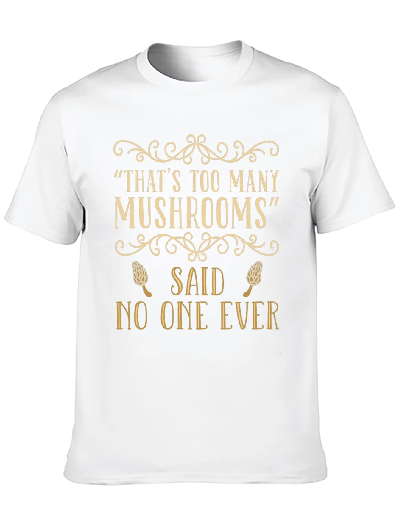 Mushroom Hunting Morel Mushroom Comfortable Minimalist Graphic Tee – Summer Style Essential